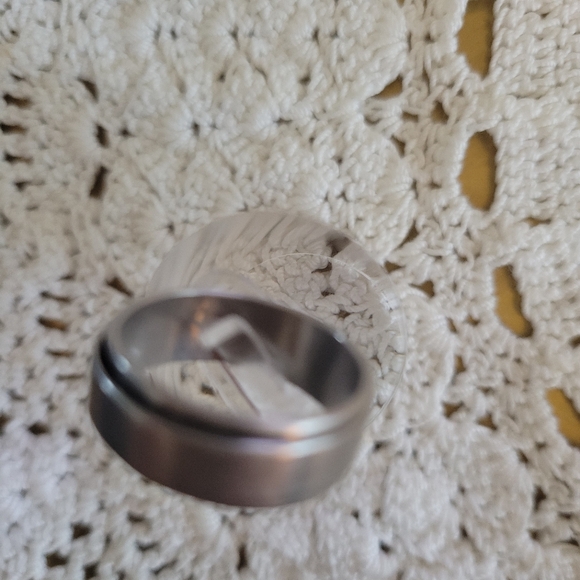 Titanium brushed band